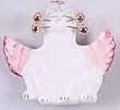 Whimsiclay Angelica Cat Magnet