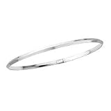 14kt. White Gold, Knife Edge Bangle Bracelet