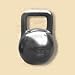 60 lbs Kettlebell Dumbbell weights kettle bells kettle bell kettlebells:7.3 inch diameter-Cast Iron
