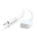 Cables To Go 35508 4ft iPod-Compatible 3.5mm to Dock Connector Audio Cable