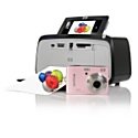 HP 12MP Digital Camera with 3X Optical Zoom and Photo Printer - Pink