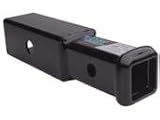 CTD170 Curt Receiver Adapter, Fits 2 inch to a 1 1/4 inch Receiver, TW 350 lbs., GTW 3,500 lbs., Extends 4 inches