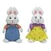 Ty Max and Ruby Set of Both Beanie Babies Max the Rabbit and Ruby the Rabbit