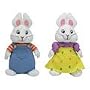 Ty Max and Ruby Set of Both Beanie Babies Max the Rabbit and Ruby the Rabbit