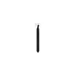 New Skinny Narrow Tie in Black 3"