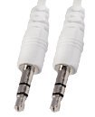 0.25M 3.5mm Male to Male Stereo Jack Plug Audio Cable