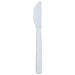 Dixie LK21 Light Weight Polystyrene Knife, 4.75" Length, White (Case of 1000)