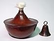 Reno Outdoor Oil Lamp Pot - 8 Inch - Patina Finish