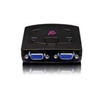 ALURATEK 2-PORT VGA VIDEO SPLITTER W/CABLES (Retail)