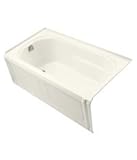 IMAGE OF Kohler K-1108-LA Portrait 5' Bath, Biscuit