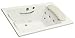 KOHLER K-1365-H2-58 RiverBath Quadrangle Whirlpool with Chromatherapy, Less Connected...