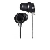 JVC HAFX22B Clear in Headphones (Black)