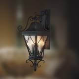 Eurofase 17463-010 Mavis 1 Light Medium Outdoor Wall Sconce in Textured Charcoal