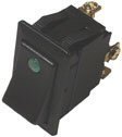 IMPERIAL 81685 ROCKER SWITCH WITH GREEN PILOT LIGHT (PACK OF 2)
