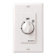 Intermatic-FD5MW- 5 Minute 125-277 Volt SPST Decorator Series -White
