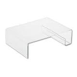 Safco Acrylic Printer Stand - Printer stand - clear