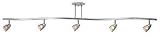 Access Lighting 52031-BS/OPL Comet Semi Flush, Brushed Steel Finish with Opal Glass