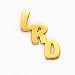 14k Initial Cutout Personalized Tie Tac