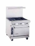 36 in Range, 24 in Griddle, Manual Control, 2 Burners, LP