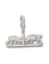 Rembrandt Charms Bull and Bear Charm