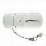 GREEN HOUSE miniSD����������USB2.0 ��Ǽ�������ɥ꡼��/�饤�� (���ʥ��᡼��)