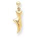 Jewelry : 14k Polished Ballet Slipper Dangle Post Earrings