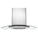 Whirlpool GXW6530DXS Whirlpool 30-inch Convertible Wall-Mount 400-CFM Glass Canopy Hood