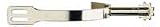 Spur with large rowel, 45mm, stainless steel