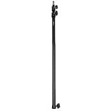 Bogen - Manfrotto Baby Stand Extension for Lightstands, variable 35 to 92, 5/8 Stud w/1/4-20 Tip, Black Anodized (#3369)