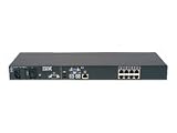 IBM 1x8 Console Switch - KVM switch - PS/2 - CAT5 - 8 ports - 1 local user - 1U - rack-mountable