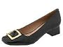 Lilly Pulitzer Fortunate One Pump | Women's Slip-on Dress Shoes Black Patent