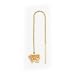 14K Pittsburgh Pirates Flag Threader Earrings