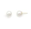 8.5-9mm Freshwater Pearl 14k Yellow Gold Earring