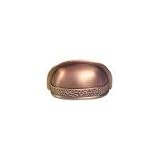 Liberty Hardware 64mm C-C Hammered Metal Cup Pull - P59074 / P59074-BZA - Bron/P59074