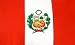Peru 3'x5' Polyester Flag