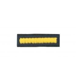 Army Service Stripes Overseas Bar Gold Blue