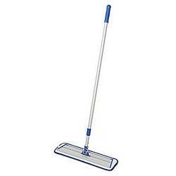 MICROFIBER MOP KIT, 18IN, ALUMINUM W/WET/DRY PADS