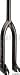 Sporting Goods : Volume 3/8" Black Genesis Fork