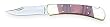 Westward 1YJF5 Folding Pocket Knife, Red/Brass, 3 1/4 In