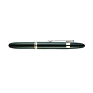 Fisher Pens Lacquered Bullet Space Pen w  Clip (Shiny Black)