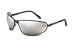 Harley-Davidson HD513 Safety Glasses with Black Matte Frame and Silver Mirror Tint Hardcoat Lens