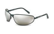 Harley-Davidson HD513 Safety Glasses with Black Matte Frame and Silver Mirror Tint Hardcoat Lens