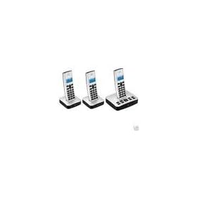 BT XD7500 Triple Cordless Phone with Answering Machine ( DECT,Hands Free Functionality )