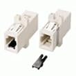Fiber Optical MTRJ to MTRJ Multimode Simplex Coupler/Adapter with Reverse (SC fooprint)