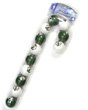 Boston Celtics Candy Cane Shaped Ball Ornament Set