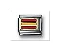 Spain Flag Mix Classic Enamel, Italian Charm by Nomination Charms