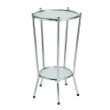 Adesso Cosmopolitan Tall Pedestal Table Steel