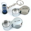 SE 10X 20X 30X 21mm Chrome Loupes Pocket Magnifier 