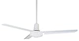 Emerson Fans HF948W 48 Industrial Heat Fan Appliance White With Appliance White Blades