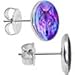 Body Candy Stainless Steel Harmonious Universe and Wolf Stud Earrings